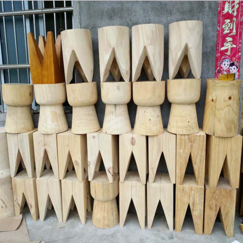 Gỗ Bắc Âu gỗ gỗ băng ghế gỗ sáng tạo gốc cây khắc phân khách sạn cọc gỗ phân gốc tròn - Các món ăn khao khát gốc bàn ghế gốc cây gõ đỏ