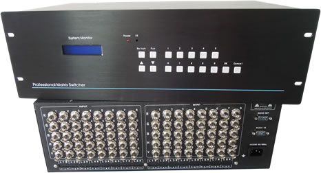 RGB matrix switcher 16 in 16 out with audio RGB matrix 5BNC computer matrix 1616 factory direct sales