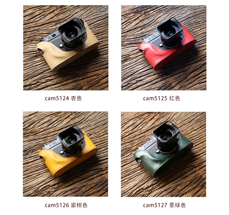 Cam-in thích hợp cho Leica Leica M8 M9 M9P ME MM bọc da tay áo CA027 - Phụ kiện máy ảnh kỹ thuật số