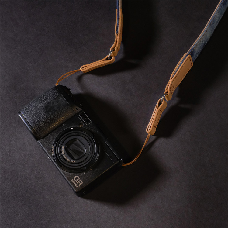 Cam-in denim series Máy ảnh kỹ thuật số DSLR dây đeo Micro đơn chụp ảnh dây tròn lỗ vai JCS-00 - Phụ kiện máy ảnh DSLR / đơn bàn phím cho ipad mini