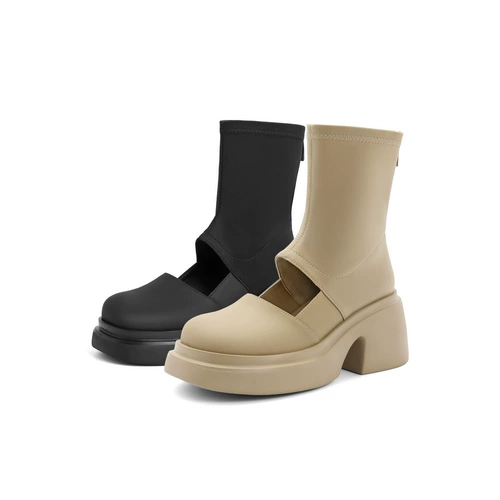 Belle Waste Turkey Casual Boots Женские ботинки 2023 Осень Новый ботинок