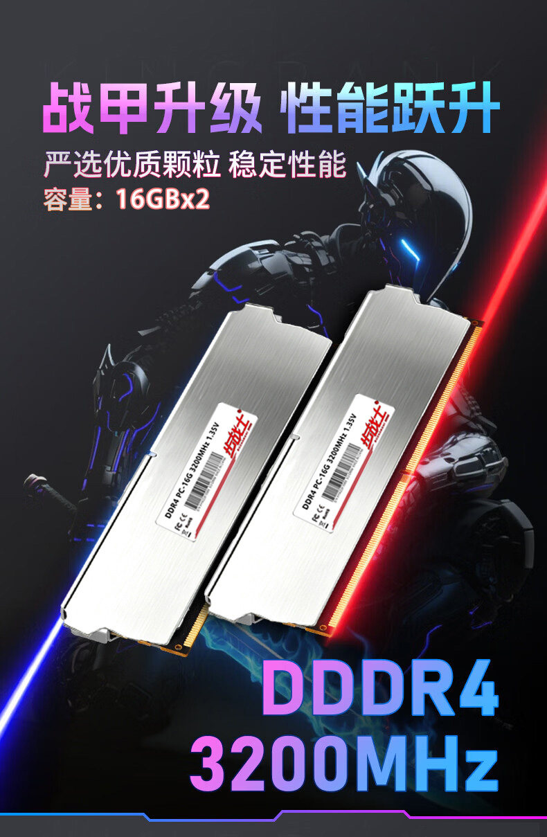 Модуль памяти Infantry Warrior 32GB Asian Silver