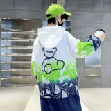 Летняя одежда, одежда для защиты от солнца, куртка, детский тонкий летний солнцезащитный крем, новая коллекция, подходит для подростков