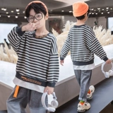 Детская летняя одежда, осенняя весенняя тонкая толстовка для мальчиков, 2021 года, подходит для подростков