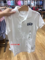 GAP Boy Dress Boy CUHK Boy Short Sleeve POLO Shirt Logo LOGO pure cotton turn T-shirt 539252