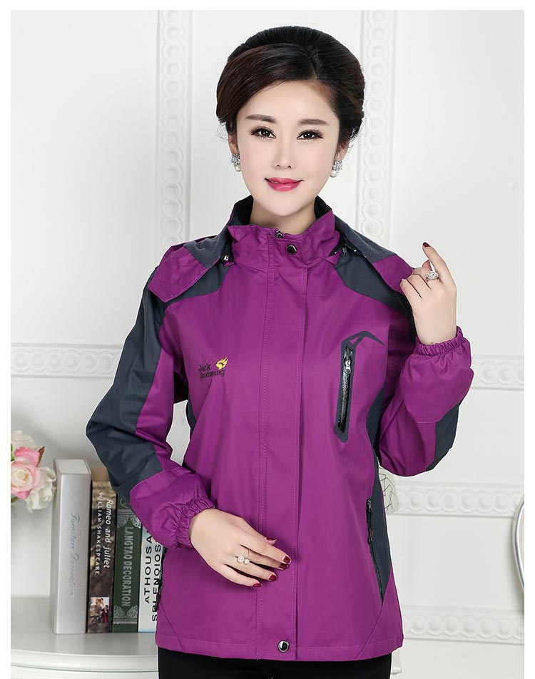 Đặc biệt hàng ngày các bà mẹ trung niên và già mặc áo khoác mùa thu mỏng phần thể thao và áo giải trí của phụ nữ trung niên 40-50 tuổi 6 áo thun nữ tuổi 40