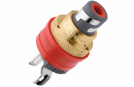 Germany WBT 0210Ag RCA socket single point grounding to reduce reflection and eddy current 2 boxes