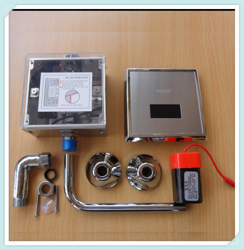 HUIDA SMALL POOP Concealed Electronic Sensing Flushing Valve Wheeddar Urinal Sensing Flushing HD-3112DC