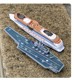 Alloy luxury cruise ship model return power sound and light toy ship ferry yacht ship aircraft carrier warship destroyer