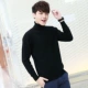 Mùa thu và mùa đông mới cổ áo len cashmere cao cổ nam áo len xoắn