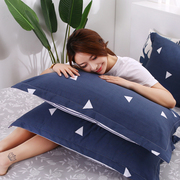 Một cặp thiết bị] Shengti mùa hè bông áo gối mùa hè bông dành cho người lớn pillowcase gối đơn lõi bộ 48x74 cm