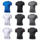 High-Elastic Sports Tight-Fitting Short-Sleeved Men's Quick-Drying T-Shirt Running Fitness Basketball Training Base Layer Top Half-Sleeved