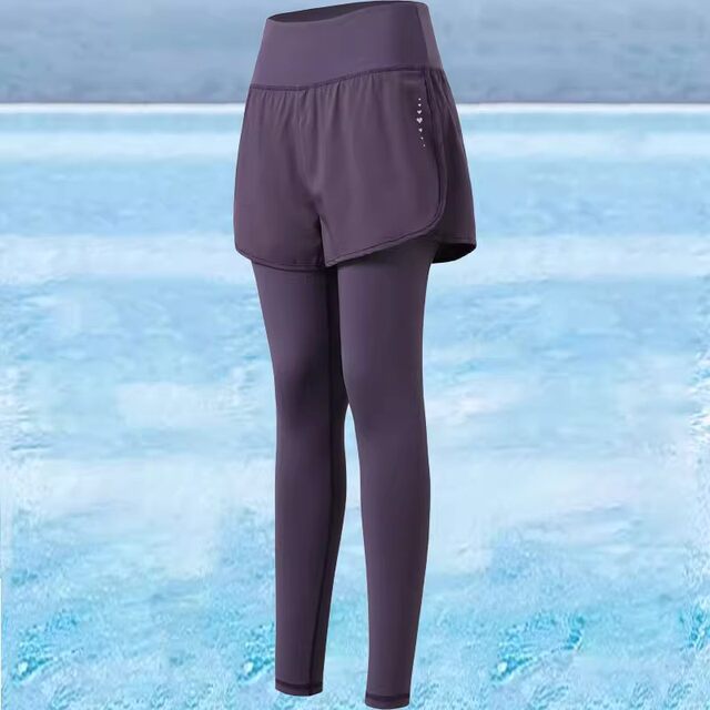 Women's swimsuits, long trousers, anti-exposure swimsuit, breathable, conservative, large size, slimming, sun protection, swimsuit, long-sleeved swimsuit, diving suit