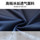 Sports Suit Men's Ice Silk Quick-Drying Short-Sleeved Summer Fitness Clothes Running Shorts Badminton Training Clothes