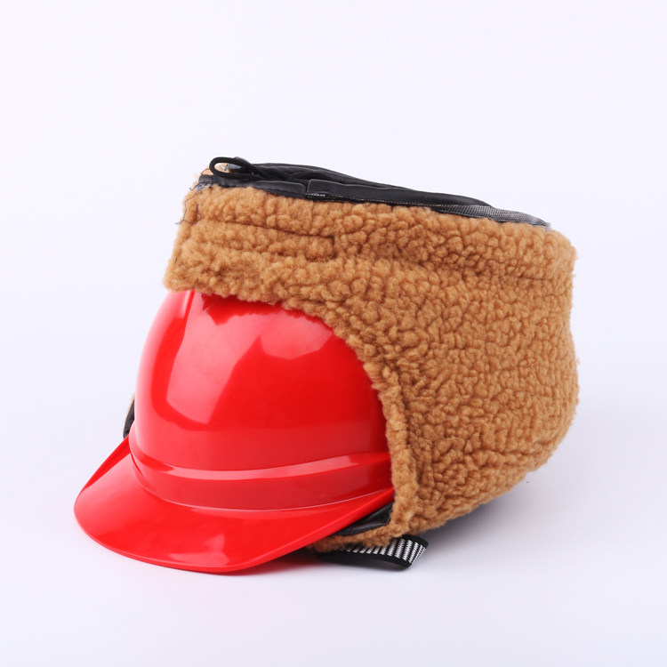 Real ring REALING winter warm and cold proof safety helmet Anti-freeze cotton safety helmet Site Construction work Lauprotect