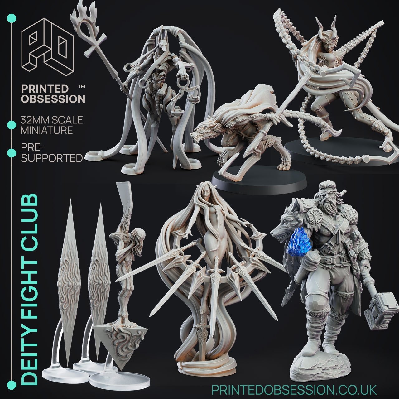 ゴッズクラブ イリストラ スコットランド クルーソー ドラゴンとダンジョン DND ランニンググループ テーブルゲーム チェスピースモデル