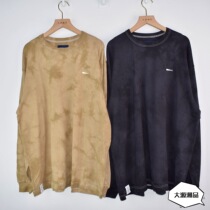 Spot DESCENDANT HORIZON PIGMENT DYS LS washed tie-dye long-sleeved T-shirt 20AW