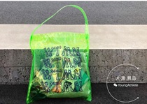 SPOT special WTAPS TOTE BAG 19SS SPOT Xishan Torch shoulder crossbody bone slogan TOTE BAG