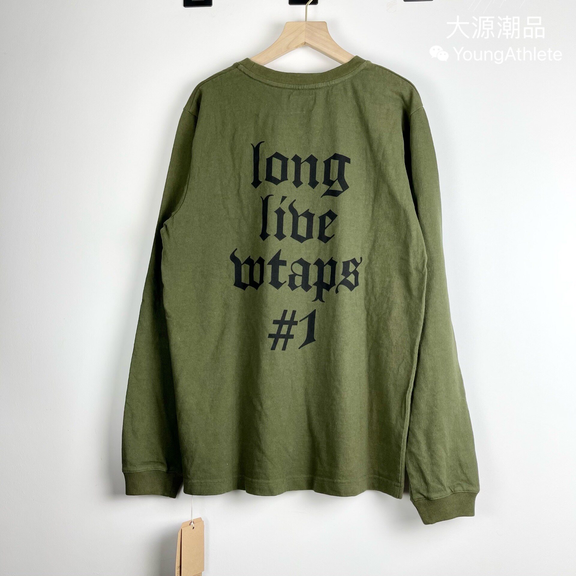 Out of the WTAPS DESIGN LS TEE COTTON 16AW long sleeve T-shirt