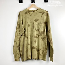 Spot DESCENDANT SMOKE TIE DYE WAFFLE 17AW DCDT WAFFLE long sleeve