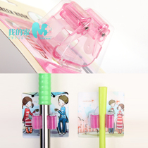 Strong seamless hook wall hanging mop rack thick broom hanger adhesive hook multi-function mop Clip 3