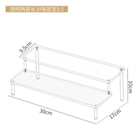 Темно -серые два слоя длиной 30 см и расширяются
