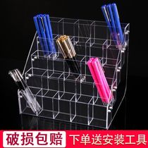 Supermarket pen stand Acrylic Pen pen holder Pen Holder Pencil in pencil Pen Holder Pencil ball pen ball-point pen holder box display shelf