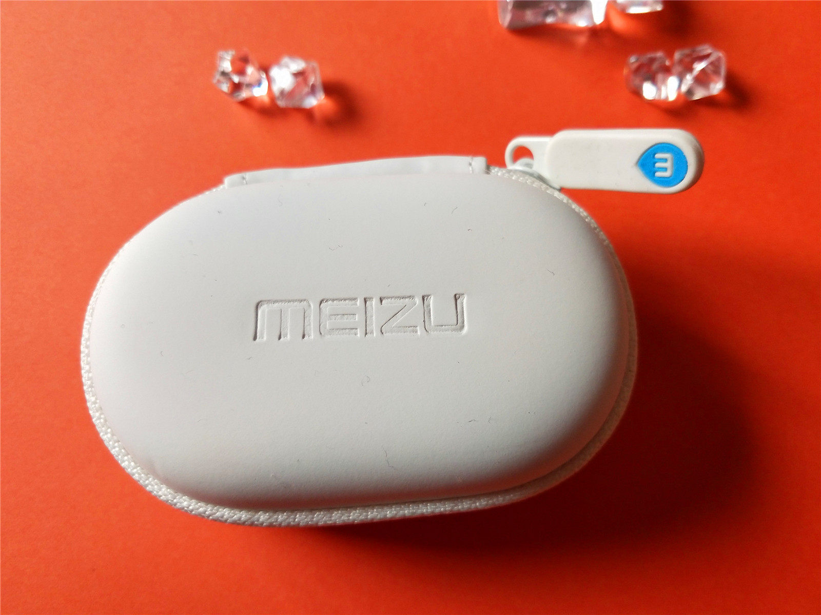 Meizu original headphone bag Earplug storage bag with Android charging cable