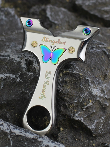 Высокоточная элитная точная рогатка с бабочкой из нержавеющей стали, новая коллекция