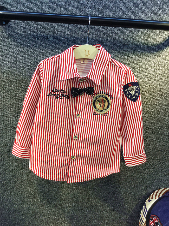 Chemise enfant à manche longue - Ref 2084228 Image 10
