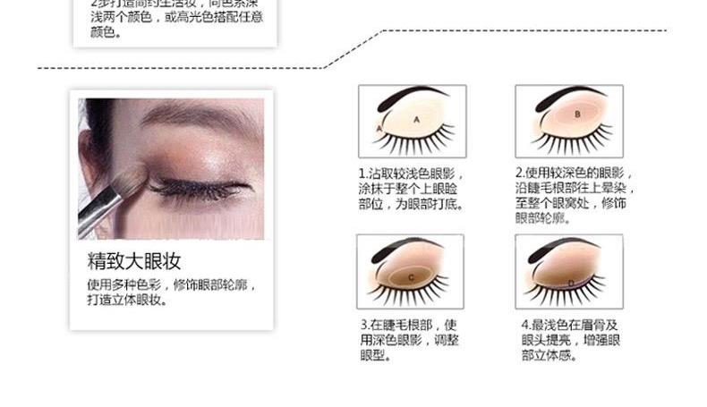Bộ trang điểm 78 màu kết hợp set hộp trang điểm chuyên nghiệp làm đẹp phấn trang điểm phấn mắt bóng son sửa chữa năng lực má hồng kẻ mắt black rouge
