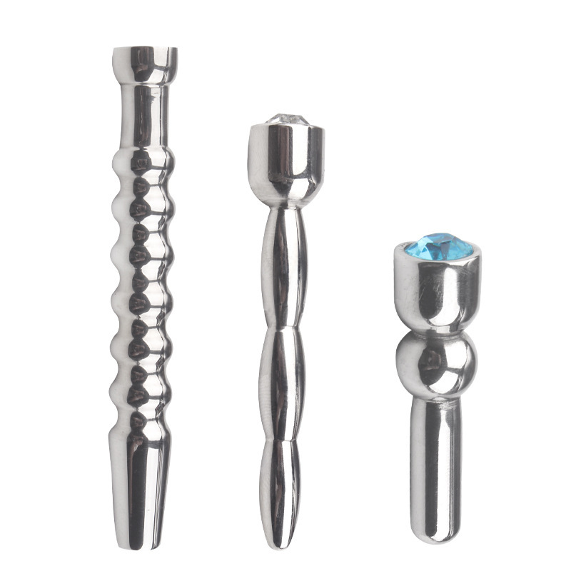 Discreet Delivery of Metal Urethral Plugs with Diamonds for Men, Metal Urethral Dilators for Gay Men, Adult Sex Products
