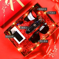 Бритва, зажигалка, солнцезащитные очки, подарочная коробка