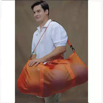 SS Worldwide 48quot x 24quot Mesh Ball Bag Football Volleyball Basketball Mesh Bag