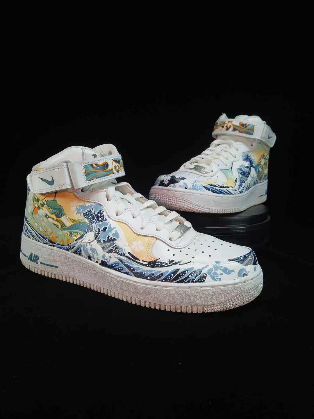 Jiu Yin original painting studio Kanagawa wave painting custom handmade fee