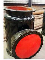 Large diameter welded carbon steel swing check valve DN350 400 450 500 600 800 1000