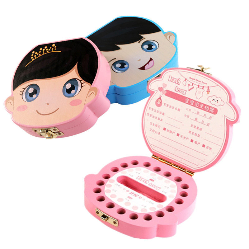 Teeth Dairy storage case Save case Child drop tooth collection Fetal Hair Collection Box Milktooth Remembrance Box Girl Boy