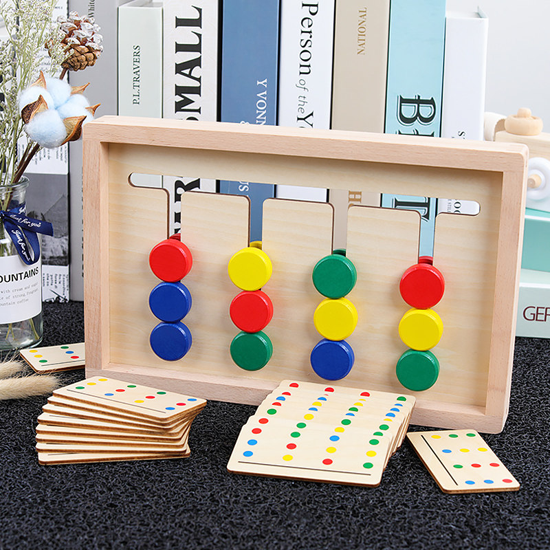 Children 3-6 years old dedicated to intellectual development Puzzle Thinking Training Logic Toys Parent-child Interactive Tabletop Games