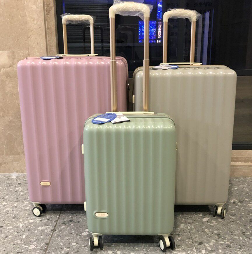 Exit Japan suitcase hinomoto universal wheel pc suitcase male and female student 24 ultra-light lalever box 20 inch