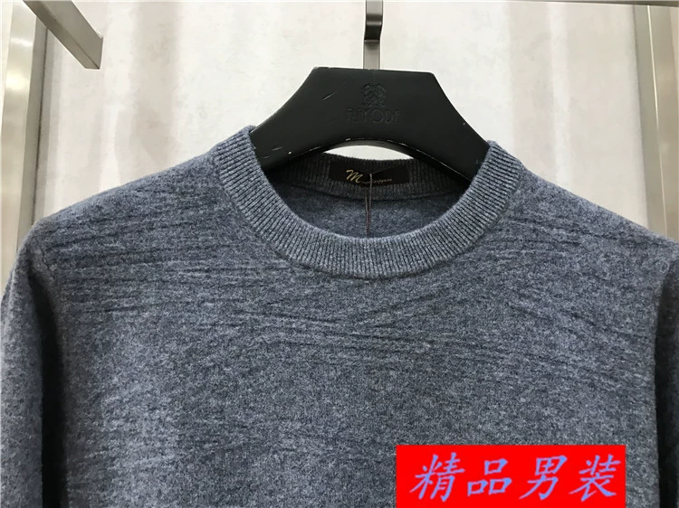 Truy cập hàng hóa 95% cashmere mùa đông vòng cổ áo len cashmere tag giá 3980 nhân dân tệ