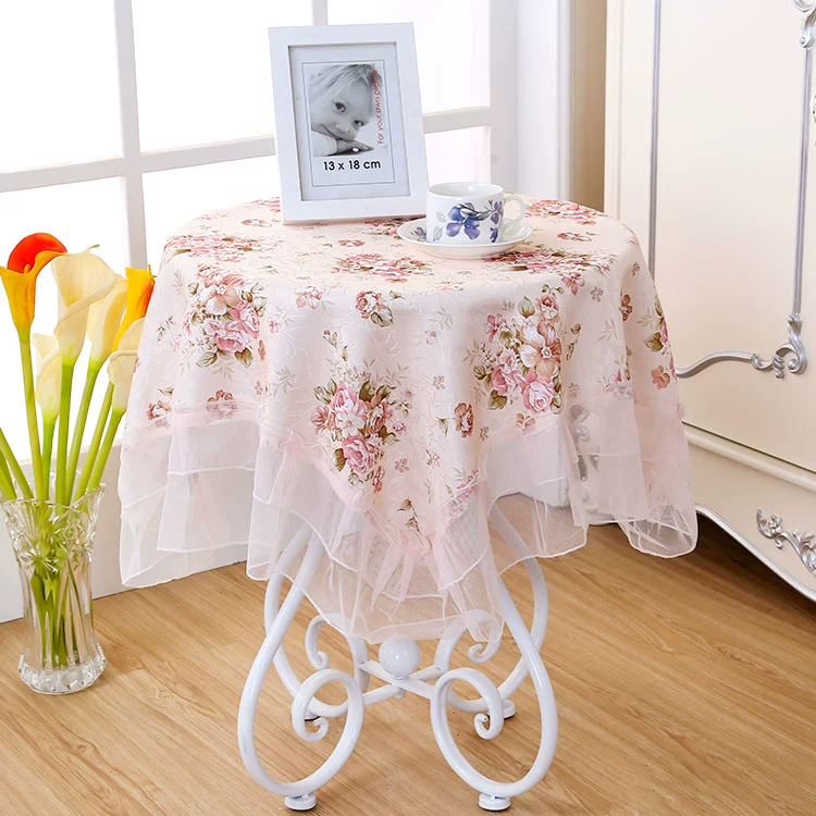 Khăn trải bàn vuông khăn trải bàn cà phê bàn ​​tròn nhỏ khăn trải bàn vải vuông bàn nhỏ tươi sách hình chữ nhật phòng khách vải bàn