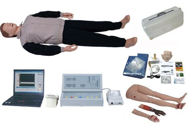 CPR400S-C心肺复苏模拟人IC卡管理软件人工呼吸训练胸外按压模型