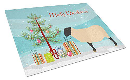 Carolines Treasures BB9339LCB Suffolk Sheep Christmas