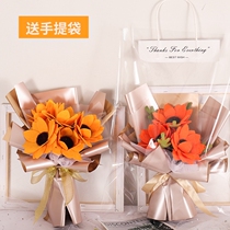 Mothers Day gift female teacher Mom mother-in-law practical small gift Kindergarten handmade diy bouquet Thanksgiving gift