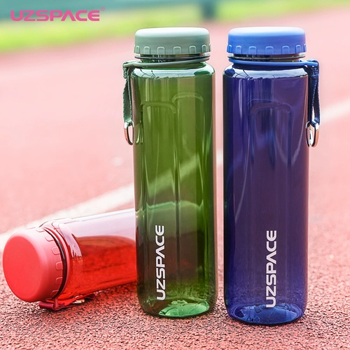 Вместительный и большой портативный пластиковый креативный трендовый космический чайник для воды для спортзала подходит для мужчин и женщин