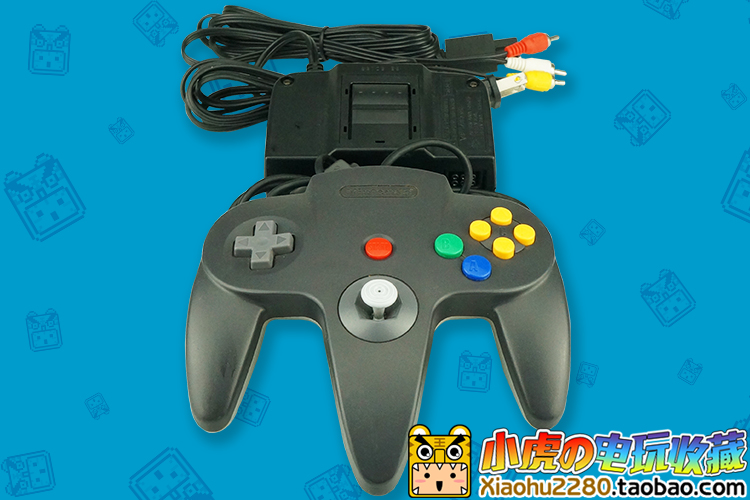 Thời trung cổ Phiên bản tiếng Nhật Bản gốc Nintendo n64 lưu trữ bảng điều khiển trò chơi video 64 bit Hoài niệm trò chơi video con hổ nhỏ lỗi thời - Kiểm soát trò chơi tay cầm chơi game giá rẻ
