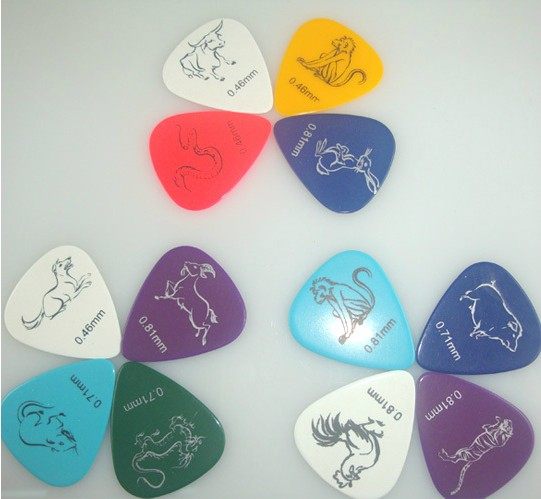 Alice Alice AP-100B Guitar Picks Guitar Springs Guitar Picks Zodiac Nylon Picks