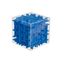 Labyrinth Rubik's 3D three-dimensional drop bead intelligence decompression toy Six One Child's birthday present