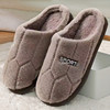 Cotton Slippers for Women in Autumn and Winter, Indoor Home Slippers, Warm and Cute, Household Couple Cotton Slippers, Non-Slip Men's Slippers