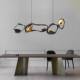 Nordic Modern Minimalist Creative Personality Art Designer Model Room Dining Room Living Room Bar Counter Long Pendant Light